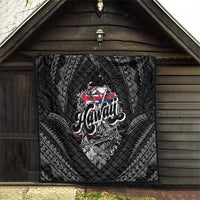 Hawaii November 28th Quilt Kanaka Maoli Tribal Pattern - Polynesian Pride