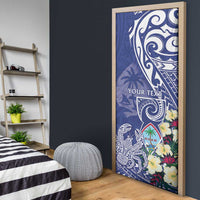 Personalised Hafa Adai Guam Door Cover Latte Stone With Coconut Crab