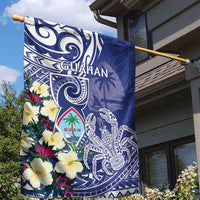 Hafa Adai Guam Garden Flag Latte Stone With Coconut Crab
