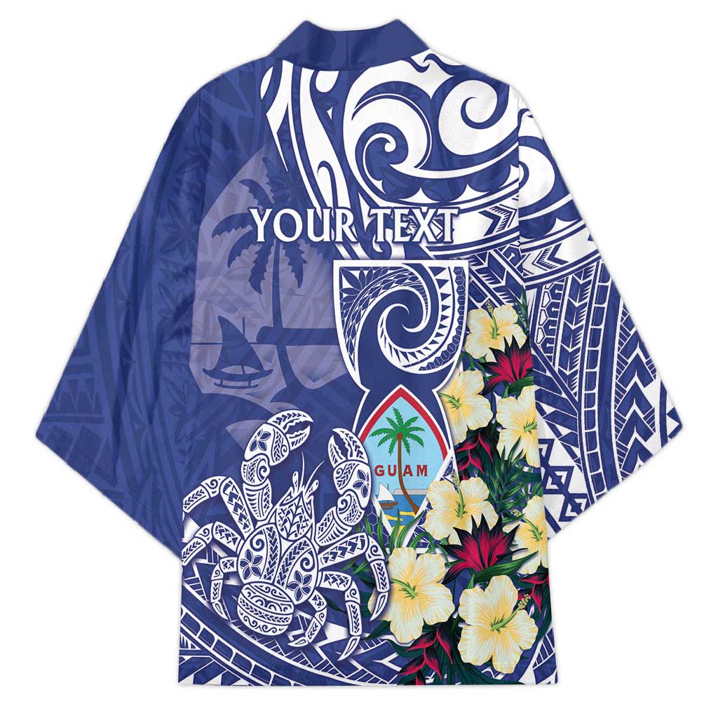 Personalised Hafa Adai Guam Kimono Latte Stone With Coconut Crab