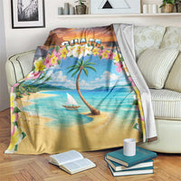Guam Blanket Eternal Summer Sunset Beach