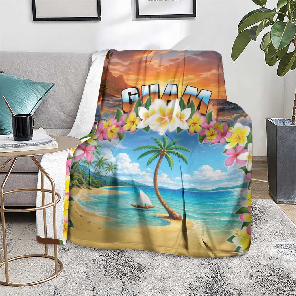 Guam Blanket Eternal Summer Sunset Beach