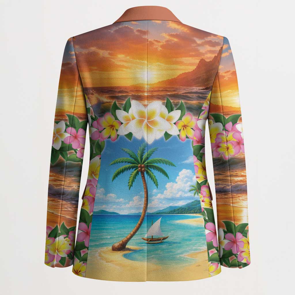 Guam Blazer Eternal Summer Sunset Beach