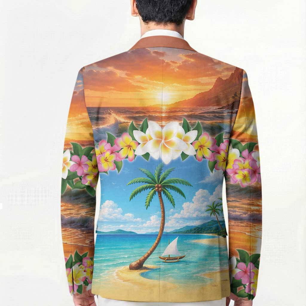 Guam Blazer Eternal Summer Sunset Beach