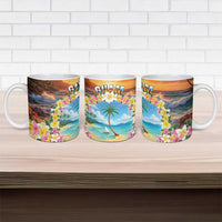 Guam Ceramic Mug Eternal Summer Sunset Beach
