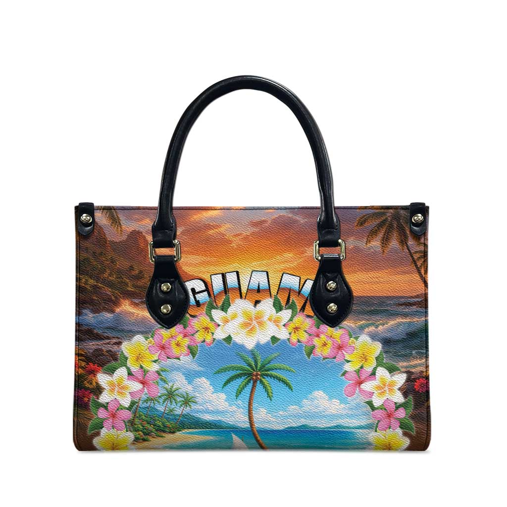 Guam Leather Bag Eternal Summer Sunset Beach