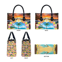 Guam Leather Bag Eternal Summer Sunset Beach