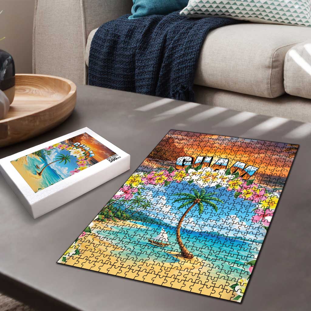 Guam Puzzle Eternal Summer Sunset Beach