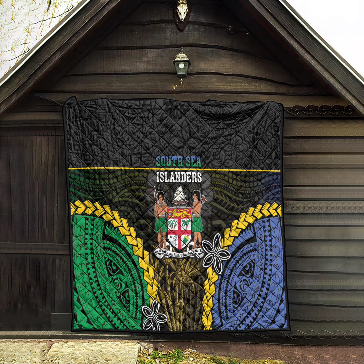 South Sea Islanders And Fiji Quilt Kanakas Fijian Tapa Pattern