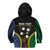 Personalised South Sea Islanders And Vanuatu Kid Hoodie Kanakas Sand Drawing Pattern