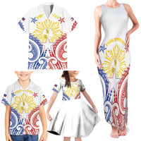 Philippines Family Matching Tank Maxi Dress and Hawaiian Shirt Katipunan Andres Bonifacio