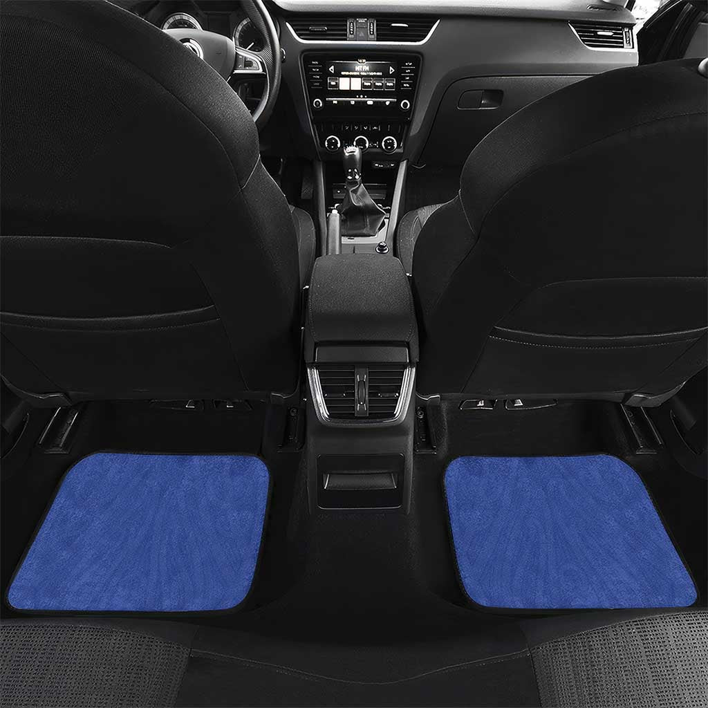 Custom James Cook High School Car Mats Maori Koru Pattern