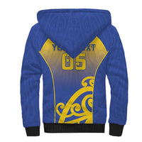 Custom James Cook High School Sherpa Hoodie Maori Koru Pattern LT05 - Polynesian Pride