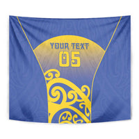 Custom James Cook High School Tapestry Maori Koru Pattern
