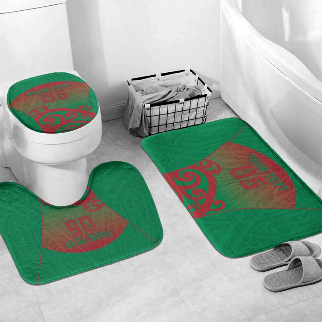 Custom Onehunga High School Bathroom Set Maori Koru Pattern