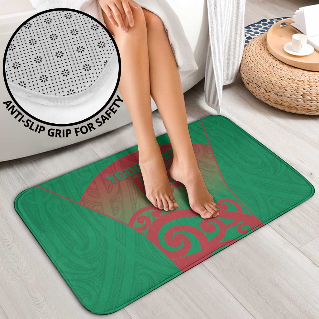 Custom Onehunga High School Bathroom Set Maori Koru Pattern