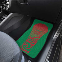 Custom Onehunga High School Car Mats Maori Koru Pattern