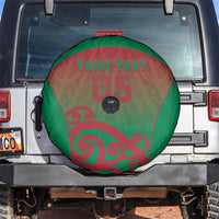 Custom Onehunga High School Spare Tire Cover Maori Koru Pattern
