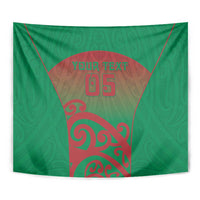 Custom Onehunga High School Tapestry Maori Koru Pattern