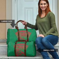 Custom Onehunga High School Travel Bag Maori Koru Pattern