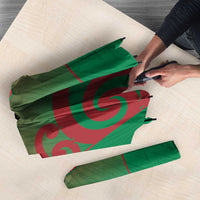 Custom Onehunga High School Umbrella Maori Koru Pattern