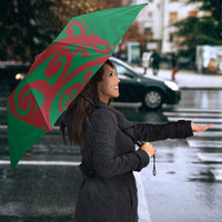 Custom Onehunga High School Umbrella Maori Koru Pattern