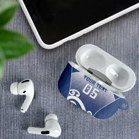 Custom New Zealand Aotea College AirPods Case Maori Koru Pattern