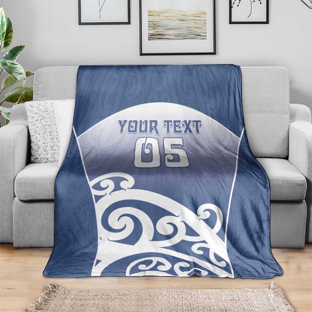 Custom New Zealand Aotea College Blanket Maori Koru Pattern
