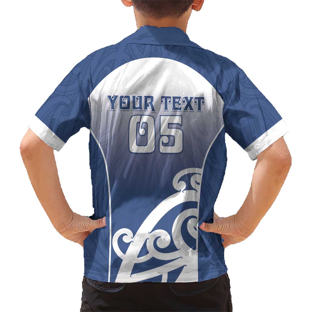 Custom New Zealand Aotea College Hawaiian Shirt Maori Koru Pattern