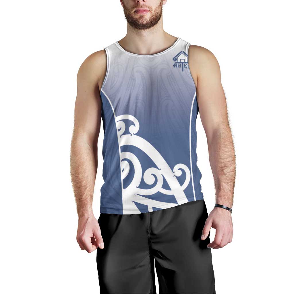 Custom New Zealand Aotea College Men Tank Top Maori Koru Pattern