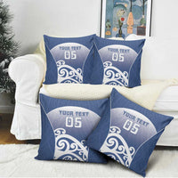 Custom New Zealand Aotea College Pillow Cover Maori Koru Pattern