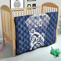 Custom New Zealand Aotea College Quilt Maori Koru Pattern