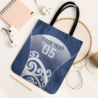 Custom New Zealand Aotea College Tote Bag Maori Koru Pattern
