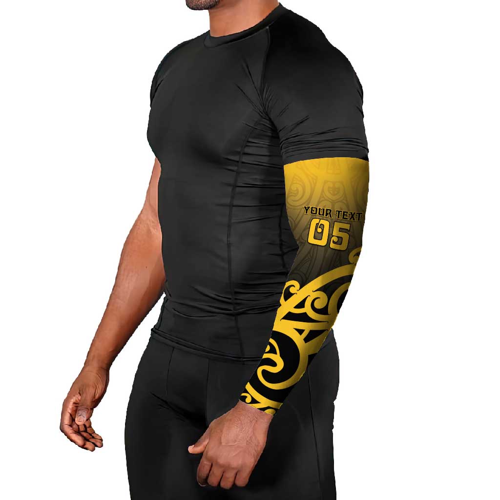 Custom Motueka High School Arm Sleeves Maori Koru Pattern
