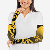 Custom Motueka High School Arm Sleeves Maori Koru Pattern