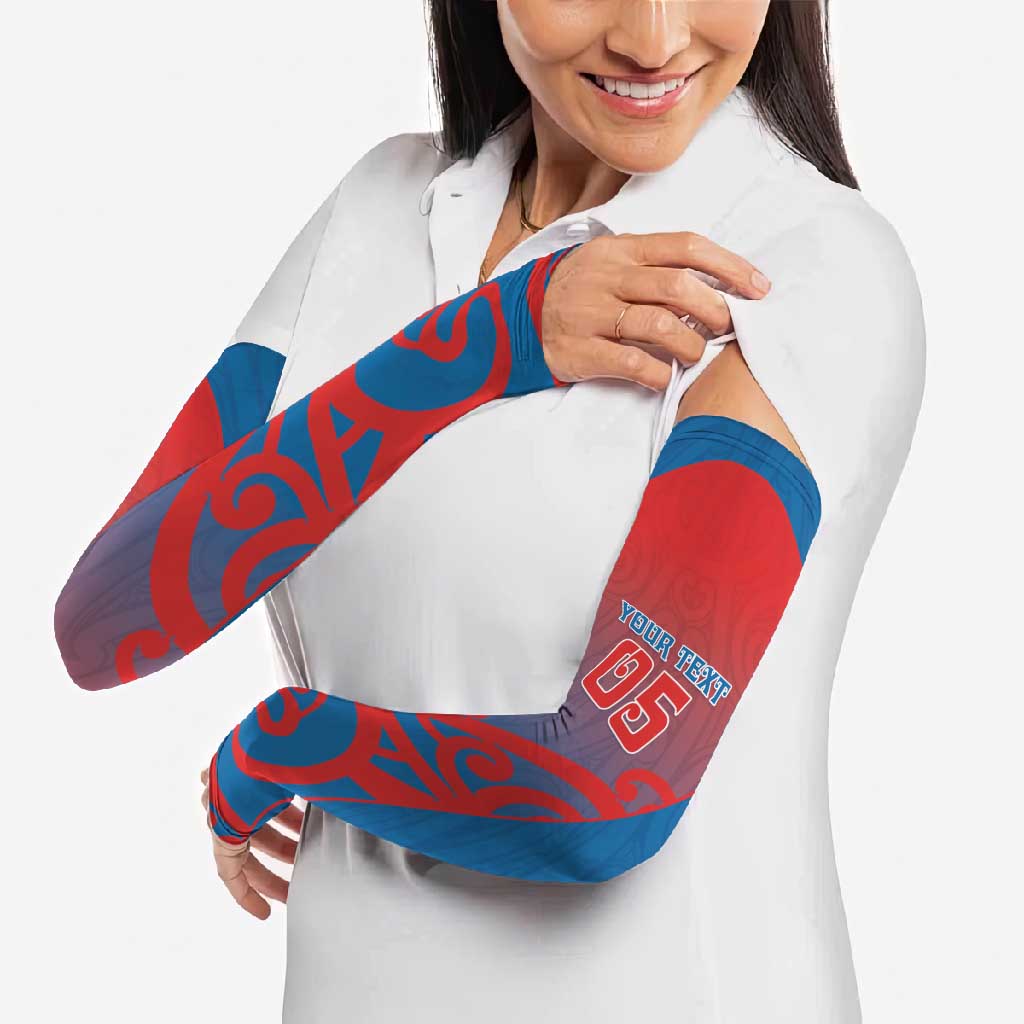 Custom St Joseph's Maori Girls' College Arm Sleeves Maori Koru Pattern