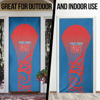 Custom St Joseph's Maori Girls' College Door Cover Maori Koru Pattern