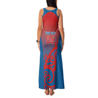 Custom St Joseph's Maori Girls' College Family Matching Tank Maxi Dress and Hawaiian Shirt Maori Koru Pattern LT05 - Polynesian Pride