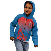 Custom St Joseph's Maori Girls' College Kid Hoodie Maori Koru Pattern LT05 - Polynesian Pride