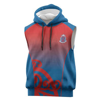 Custom St Joseph's Maori Girls' College Sleeveless Hoodie Maori Koru Pattern