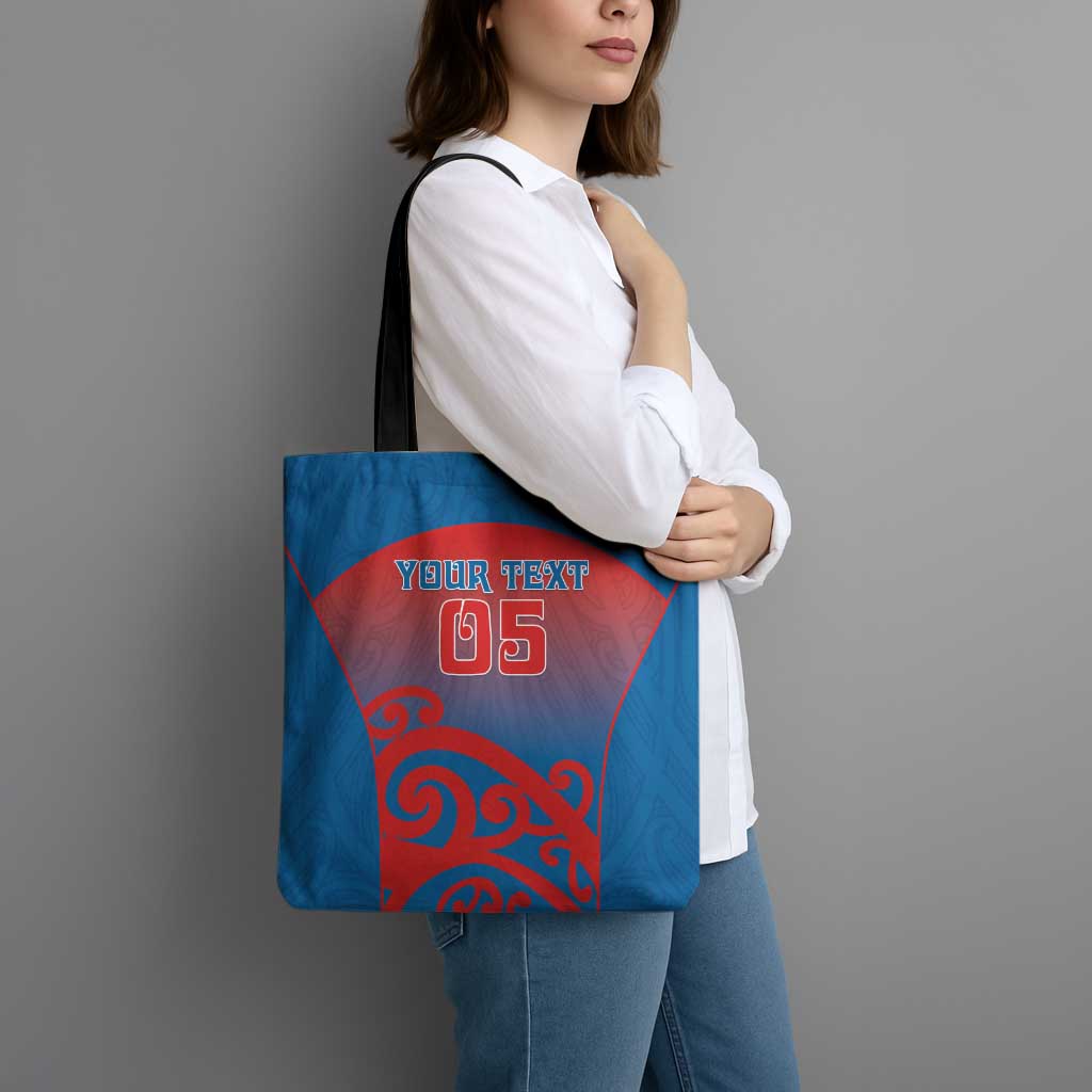 Custom St Joseph's Maori Girls' College Tote Bag Maori Koru Pattern