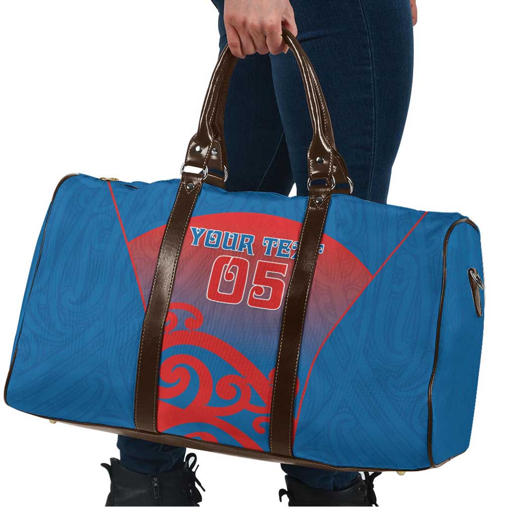 Custom St Joseph's Maori Girls' College Travel Bag Maori Koru Pattern