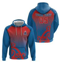 Custom St Joseph's Maori Girls' College Zip Hoodie Maori Koru Pattern LT05 - Polynesian Pride