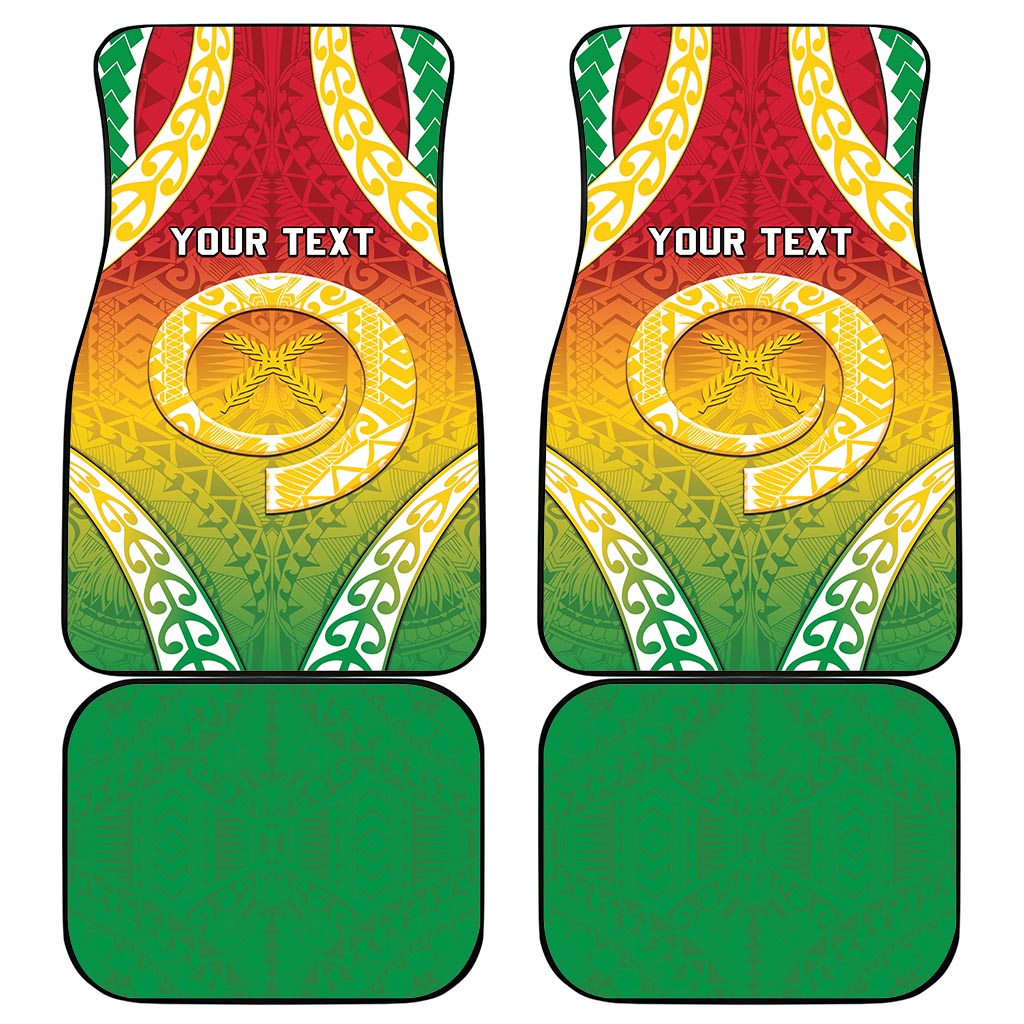 Vanuatu Car Mats Proud To Be A Ni-Van With Tribal Pattern