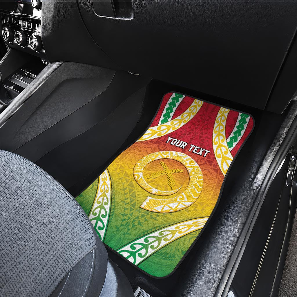 Vanuatu Car Mats Proud To Be A Ni-Van With Tribal Pattern