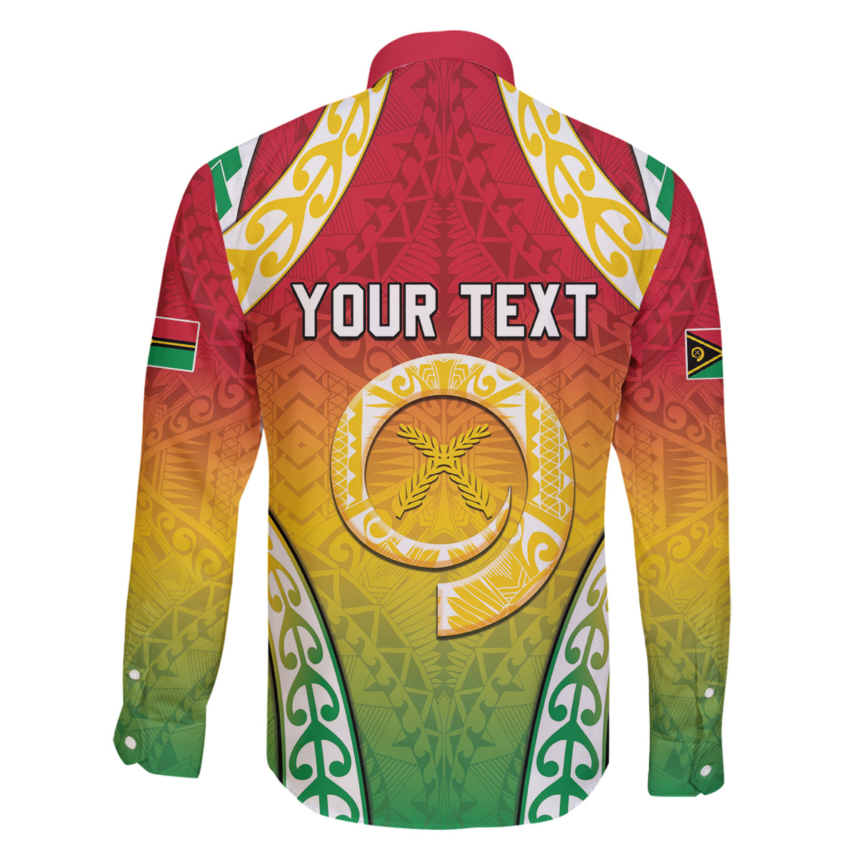 Personalised Vanuatu Family Matching Long Sleeve Bodycon Dress and Hawaiian Shirt Proud To Be A Ni-Van With Tribal Pattern