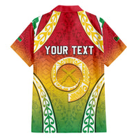 Personalised Vanuatu Hawaiian Shirt Proud To Be A Ni-Van With Tribal Pattern