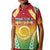 Personalised Vanuatu Kid Polo Shirt Proud To Be A Ni-Van With Tribal Pattern