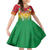Personalised Vanuatu Kid Short Sleeve Dress Proud To Be A Ni-Van With Tribal Pattern