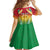 Personalised Vanuatu Kid Short Sleeve Dress Proud To Be A Ni-Van With Tribal Pattern